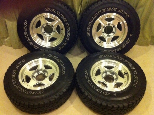 ล้อ 15 ลาย bradley พร้อมยาง 30  all