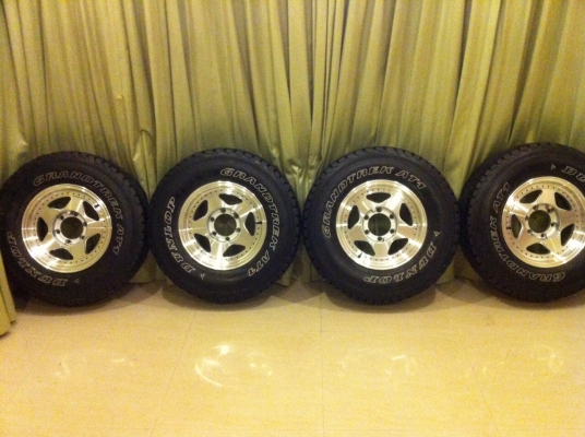 ล้อ 15 ลาย bradley พร้อมยาง 30 all ล้อ 15 ลาย bradley พร้อมยาง 30 all