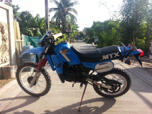 วุฒินนบุรี// ขาย ฮอนด้า MTX125r สภาพสวยๆเดิมมากสีเดิมญี่ปุ่นมีทะเบียนภาษีไม่ขาดต่อ