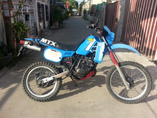 วุฒินนบุรี// ขาย ฮอนด้า MTX125r สภาพสวยๆเดิมมากสีเดิมญี่ปุ่นมีทะเบียนภาษีไม่ขาดต่อ