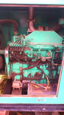 เครื่องปั่นไฟฟ้า ขนาดกำลังผลิต 175 KWA เครื่องดีเซล คัมมินส์ หกสูบ สภาพพร้อมใช้งาน