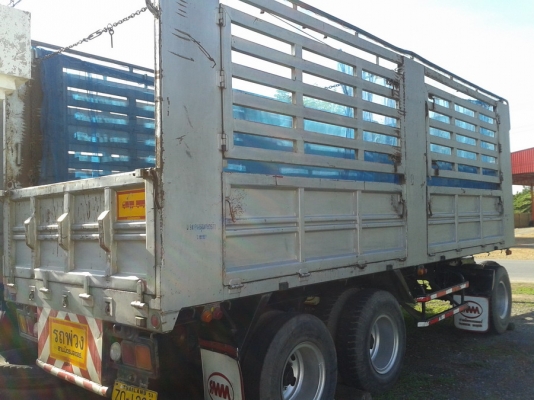 ขายลูกพ่วง3คาน สามมิตรไม่ดั้ม ยาว 7 เมตร ปี 53 สภาพสวยๆ