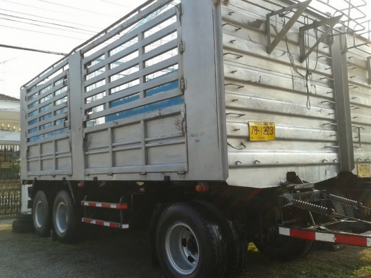 ขายลูกพ่วง3คาน สามมิตรไม่ดั้ม ยาว 7 เมตร ปี 53 สภาพสวยๆ