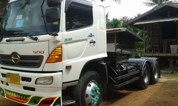 หัวลาก HINO MEGA FM 320 HP รถปี2551 สภาพสวยพร้อมใช้งาน หัวลาก HINO MEGA FM 320 HP รถปี2551 สภาพสวยพร้อมใช้งาน