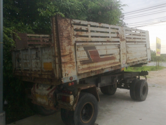 ลูกพ่วงดั้มพ์ 2 คาน ยางแท้ดอกเต็ม เบรคใหญ่