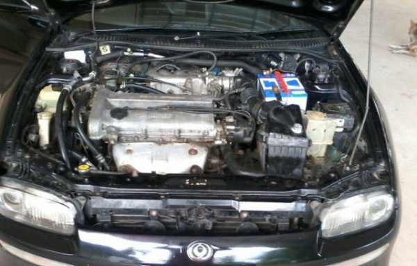 50000บาทราคาสุดท้าย  Masda 323  1996 สปอตส์ซีดานสวยพร้อมซิ่ง