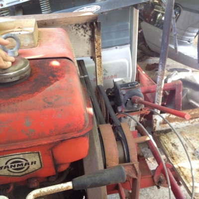 เครื่องนวดข้าวเดินตาม เก่าญี่ปุ่น YANMAR สภาพใช้งานได้จริง เครื่องนวดข้าวเดินตาม เก่าญี่ปุ่น YANMAR สภาพใช้งานได้จริง