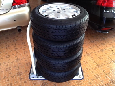 แม็กซ์ยางDUNLOP- BENZ 15 นิ้ว ใบพัด ใส่ E-C ได้ตจว ส่งได้