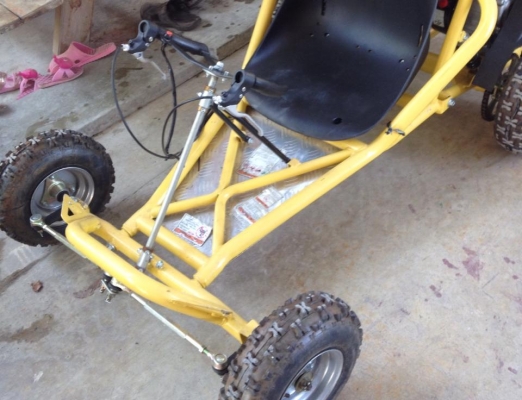 รถ BUGGY-SPEED มือ 1 สีเหลือง 3 ล้อ