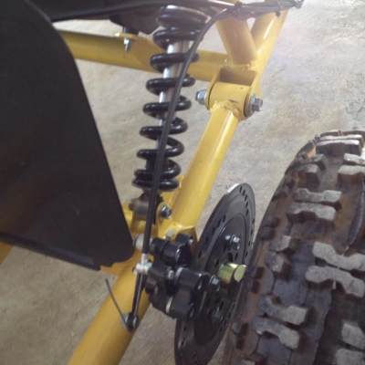 รถ BUGGY-SPEED มือ 1 สีเหลือง 3 ล้อ