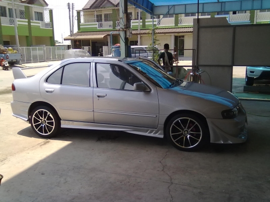 ขายรถเก๋ง Nissan sunny B14 เชื้อเพลิง น้ำมัน+แก๊ส  086-797-9037 ..K.สมศักดิ์