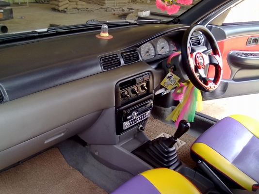 ขายรถเก๋ง Nissan sunny B14 เชื้อเพลิง น้ำมัน+แก๊ส  086-797-9037 ..K.สมศักดิ์