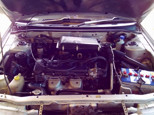 ขายรถเก๋ง Nissan sunny B14 เชื้อเพลิง น้ำมัน+แก๊ส  086-797-9037 ..K.สมศักดิ์