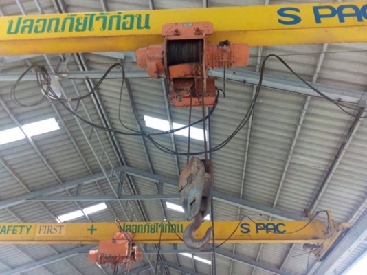 ขายเครนรางวิ่งกับตาชั่ง50ตัน