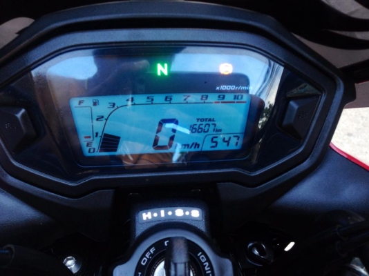 ต้ำพระราม2ขาย HONDA CB500F ปี2013 ABS เอกสารครบ รถมือเดียวป้ายแดงออกสด กุญแจชิพครบ2ดอก