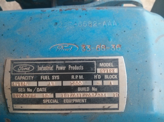 ขายเครื่องปั่นไฟ Ford 25kw.