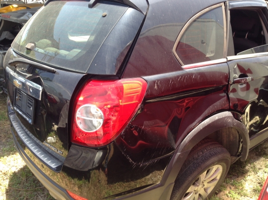 ขายซาก Chevrolet Captiva 2012 เบนซิน สีดำ พร้อมชุดจดทะเบียน
