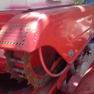 เครื่องนวดข้าวเดินตาม เก่าญี่ปุ่น KUBOTA สภาพใช้งานได้จริง