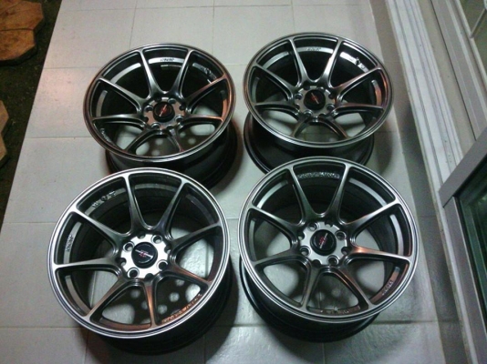 (8,700.-/4วง) ลายXXR527 ขอบ15"4.100&amp;114 กว้าง8" et20 สภาพสวย