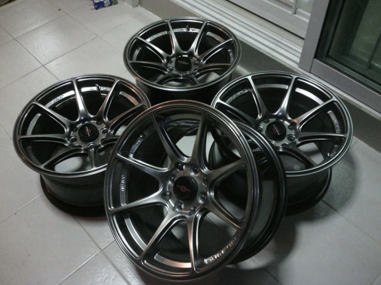 (8,700.-/4วง) ลายXXR527 ขอบ15"4.100&amp;114 กว้าง8" et20 สภาพสวย