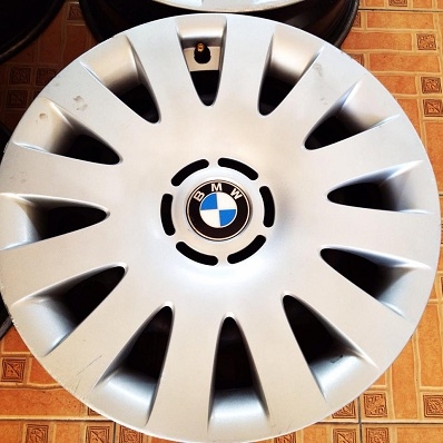 ล้อกะทะเหล็ก BMW E46 E36 5 รู120 แท้ เป็นล้อมากับรถนำเข้า ตจว ส่งฟรี
