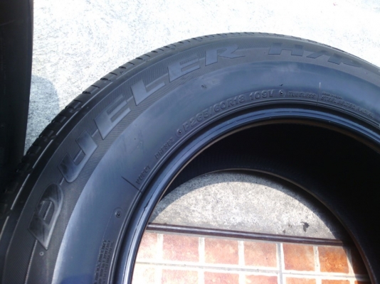 265/60/18 (3,500.-/4เส้น)Bridgestone.H/P sport(ปี10)