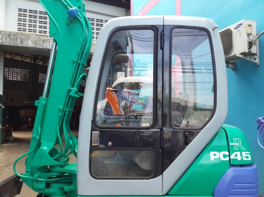 รถขุด KOMATSU รุ่น PC45-1- หัวเก๋ง แทร็กเหล็ก มือสองญี่ปุ่น รถขุด KOMATSU รุ่น PC45-1- หัวเก๋ง แทร็กเหล็ก มือสองญี่ปุ่น