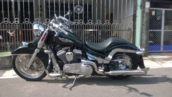 ็HONDA STEED 400 ทะเบียนแท้ แต่ง HD ราคา 130,000 บาท