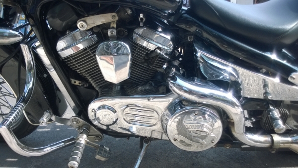 ็HONDA STEED 400 ทะเบียนแท้ แต่ง HD ราคา 130,000 บาท