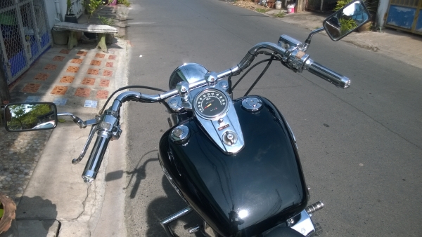 ็HONDA STEED 400 ทะเบียนแท้ แต่ง HD ราคา 130,000 บาท