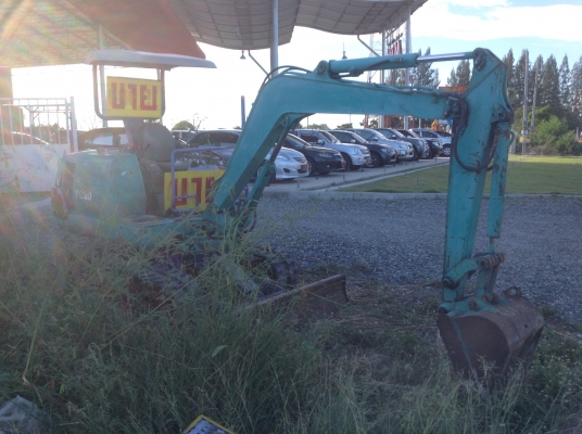 ขายรถแบคโฮ KOMATSU PC20-7E แทร็กยาง มือสองญี่ปุ่น