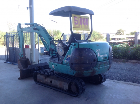 ขายรถแบคโฮ KOMATSU PC35R-8 แทร็กยาง มือสองญี่ปุ่น