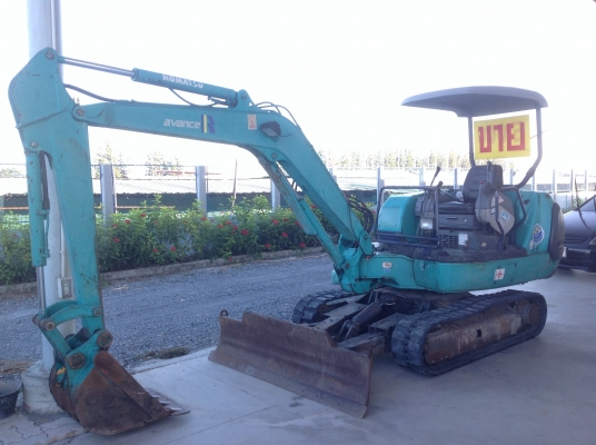 ขายรถแบคโฮ KOMATSU PC35R-8 แทร็กยาง มือสองญี่ปุ่น