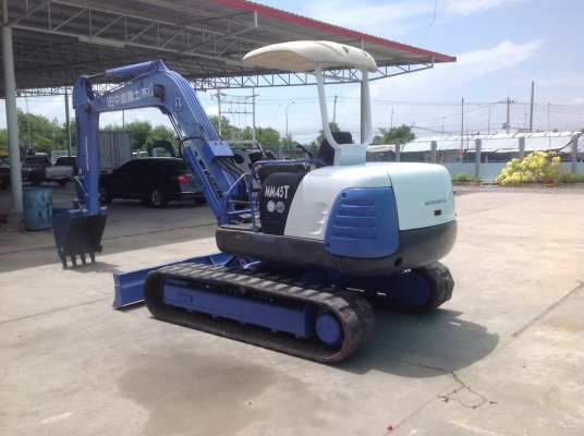 ขายรถแบคโฮ MITSUBISHI MM45T แทร็กยาง มือสองญี่ปุ่น