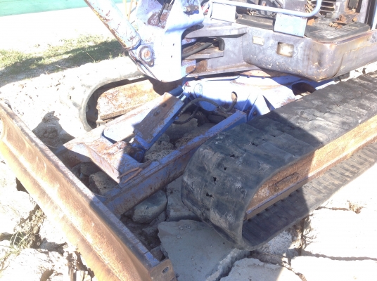 ขายรถแบคโฮ MITSUBISHI MM45T แทร็กยาง มือสองญี่ปุ่น