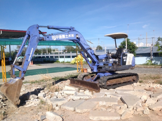 ขายรถแบคโฮ MITSUBISHI MM45T แทร็กยาง มือสองญี่ปุ่น