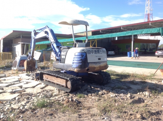 ขายรถแบคโฮ MITSUBISHI MM45T แทร็กยาง มือสองญี่ปุ่น