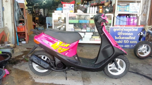 รถป๊อป HONDA DIO AF18 ชมพูบานเย็น