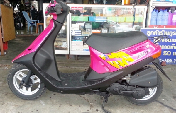 รถป๊อป HONDA DIO AF18 ชมพูบานเย็น