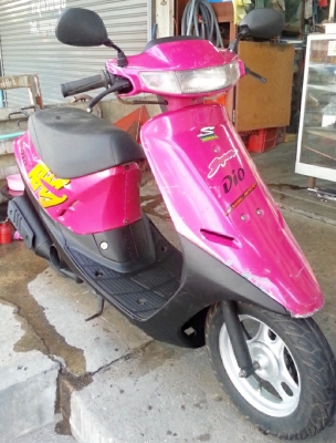 รถป๊อป HONDA DIO AF18 ชมพูบานเย็น