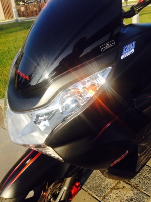 ขาย PCX 150 ดำด้าน  รถปี 2556