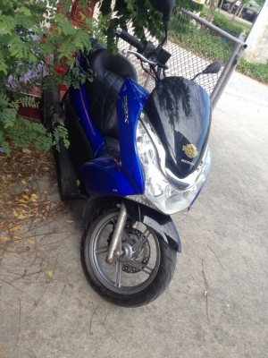 ขาย PCX 125 i  สีน้ำเงิน ปี 2553