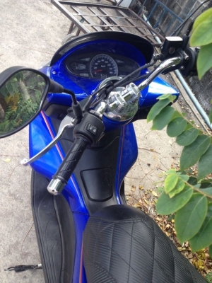 ขาย PCX 125 i  สีน้ำเงิน ปี 2553