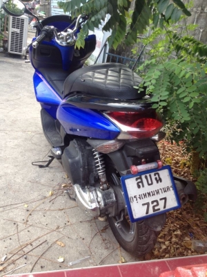ขาย PCX 125 i  สีน้ำเงิน ปี 2553