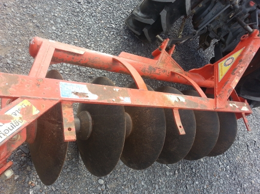 คูโบต้า  L3408 ใบมีดดันหน้าช้าง ผาน 6 สยามแทรกเตอร์  รถไร่สวยเดิมยังกะรถใหม่