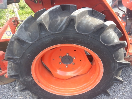 คูโบต้า  L3408 ใบมีดดันหน้าช้าง ผาน 6 สยามแทรกเตอร์  รถไร่สวยเดิมยังกะรถใหม่