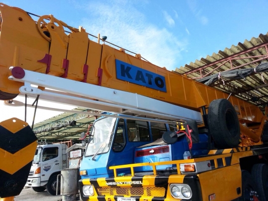 รถเครน KATO NK450B (45ตัน) ตัวรถNISSAN เครื่่องยนตร์8สูบตัวใหม่