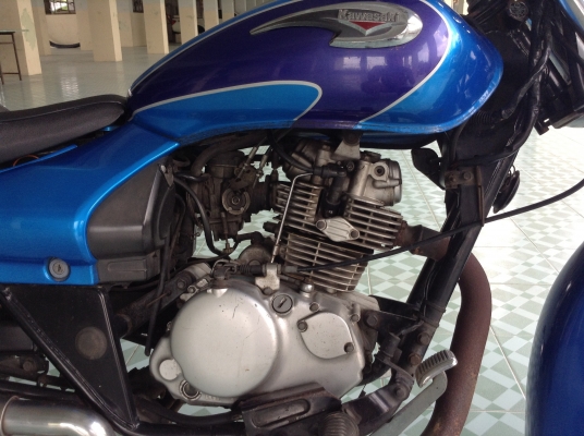 ขายรถKAWASAKI. บอส 175 cc สตาร์ทมือ มีเล่มทะเบียน มีชุดโอน ขายรถKAWASAKI. บอส 175 cc สตาร์ทมือ มีเล่มทะเบียน มีชุดโอน