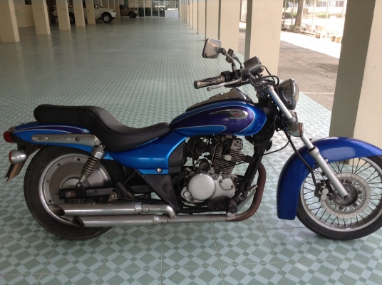 ขายรถKAWASAKI. บอส 175 cc สตาร์ทมือ มีเล่มทะเบียน มีชุดโอน