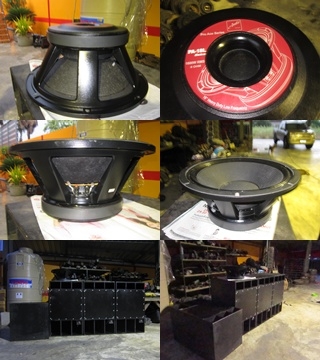 ขายดอกออดิโอดีไวท์ 18" ว๊อยซ์ 5" + ตู้ลำโพง18"